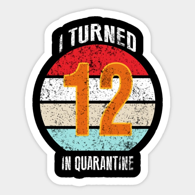 12th birthday in quarantine Sticker by GREEN GRAPE